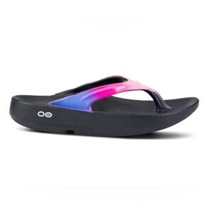 SOLD OUT OOFOS Women's OOlala Luxe Sandals evening tide Size 9 $75